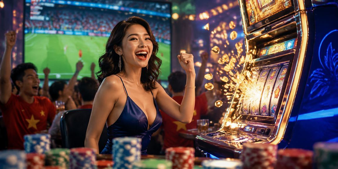 Không khí sôi động tại TP. Hồ Chí Minh khi người chơi tham gia lễ hội slot game trực tuyến
